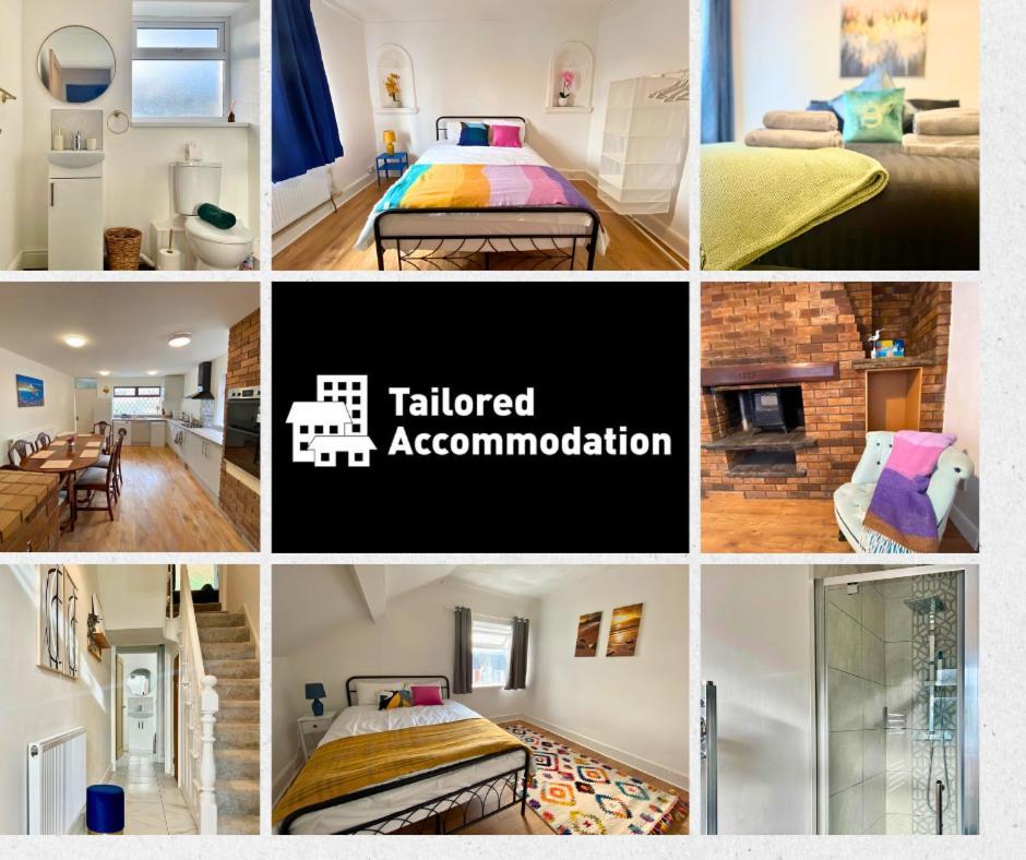 4-Bedroom Home - Perfect For Those Working In Bridgend - By Tailored Accommodation מראה חיצוני תמונה